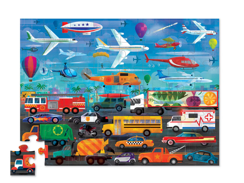 Rompecabezas 48 Piezas - Things That Go