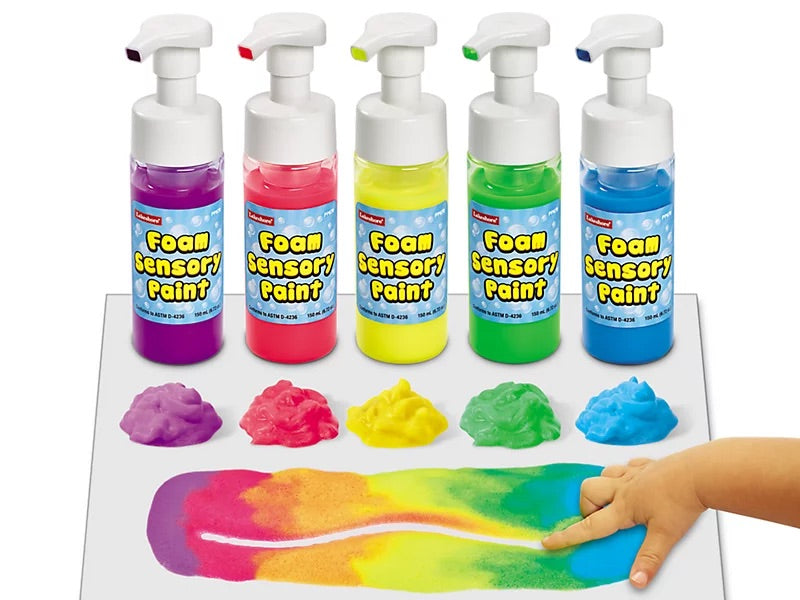 Pintura Sensorial en Espuma - Set de 5