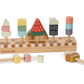 Set de Helados de Madera
