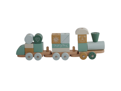 Tren de Bloques de Madera