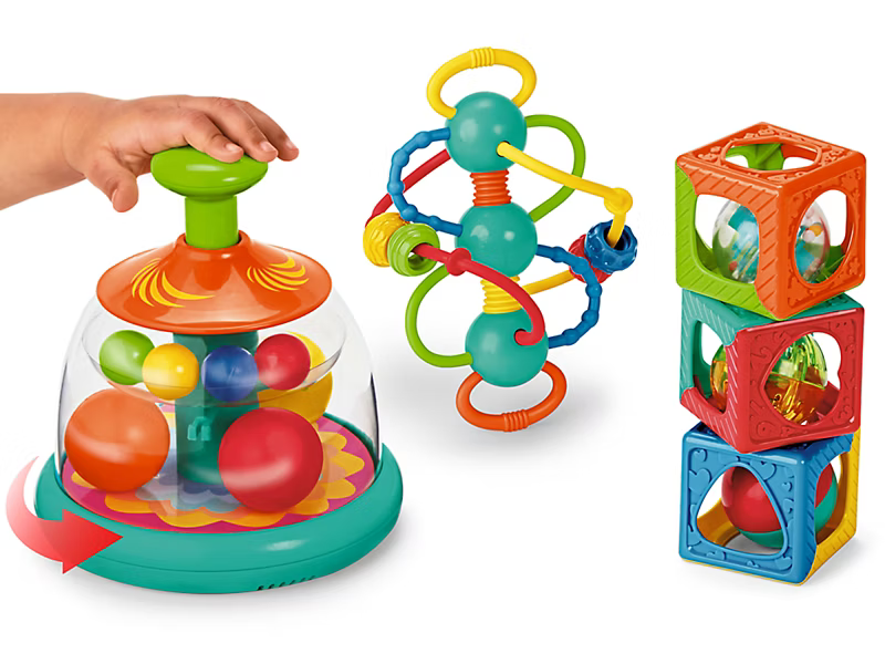 ¡Sacude, Gira y Rueda! Set Sensorial
